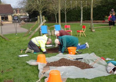 Local Archaeologists at Dilton Primary School