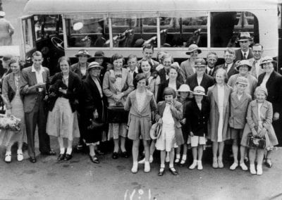 Penknap Chapel Sunday School outing 1950s